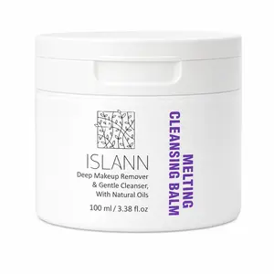 ISLANN Melting Cleansing Balm 3.38 fl.oz / 100ml, K-Beauty Inspired Double Cleansing, Gentle Vegan Makeup Remover & Oil Cleanser