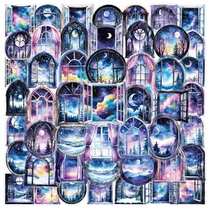 50pcs Sticker Pack with Faith-Based Designs, Positive Messages for Scrapbooking, Journals, Laptops, Bottles, Cars, Inspirational Gift Idea, Sticker Decals