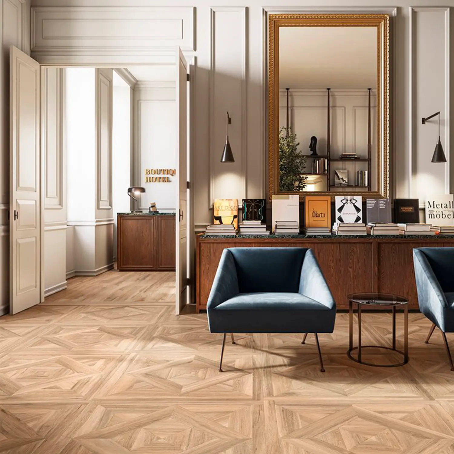 Porcelain Tile SANT AGOSTINO RICORDI Flooring Collection by DAX