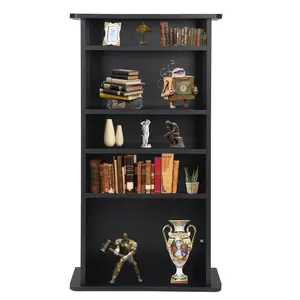 Segawe Multimedia Cabinet CD/ DVD Media Storage Cabinet Shelf Organizer Stand Black Segawe Multimedia Cabinet CD/ DVD Media Storage Cabinet Shelf Organizer Stand Black