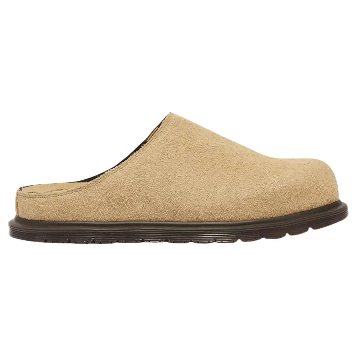 Dr. Martens San Hairy Suede Mules Savannah Tan Men's Fashion Slippers New