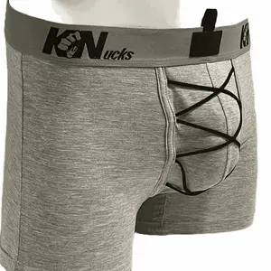 Sneaker Insp X Trunks Underwear- Heather Grey
