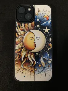 Apple iPhone 15 Case, Sublimation Design, Aluminum and Silicon Material, Reliable Protection