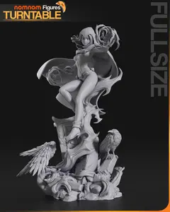 Unpainted Raven Teen Titan Nom Nom