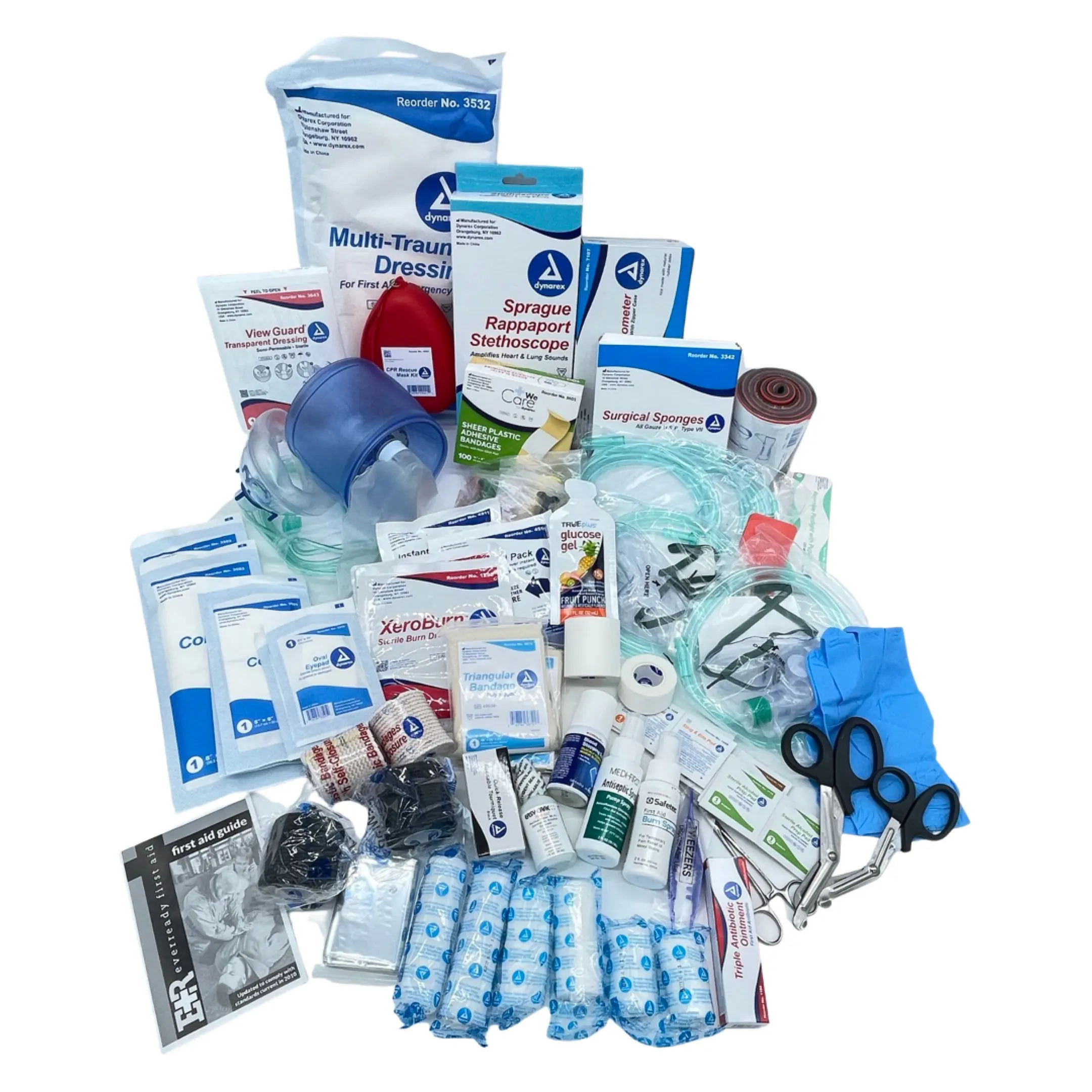 Scherber First Responder EMT/EMS - Trauma Advanced Refill Kit
