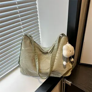 Simple Casual Large Capacity Tote Bag Women's Shoulder Underarm