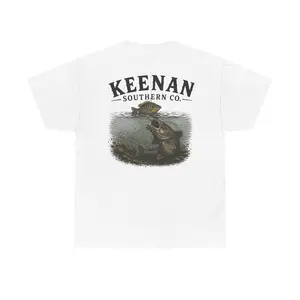 Men's Heavy Cotton T-Shirt - Classic Fit Short Sleeve Crewneck Top in 100% Cotton with a Seamless Body & Tear-Away Label, Tshirt