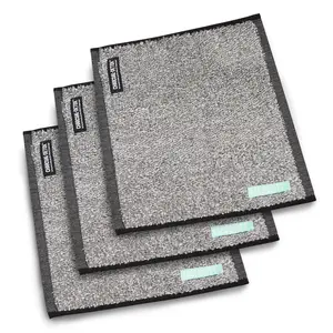 (3 PACK) Charcoal detox® Infused charcoal Mini size towel