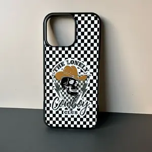 Checkered Western Phone Case