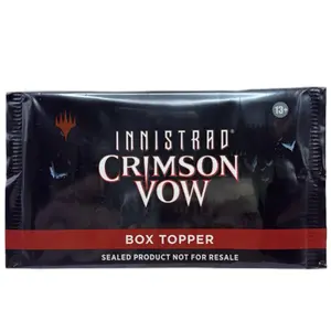 Innistrad Crimson Vow Box Topper - Magic the Gathering Booster Pack