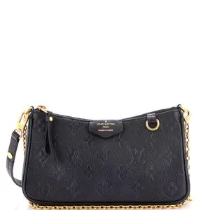 Pre-owned Louis Vuitton Leather Shoulder Bags Easy Pouch on Strap Monogram Empreinte by Rebag