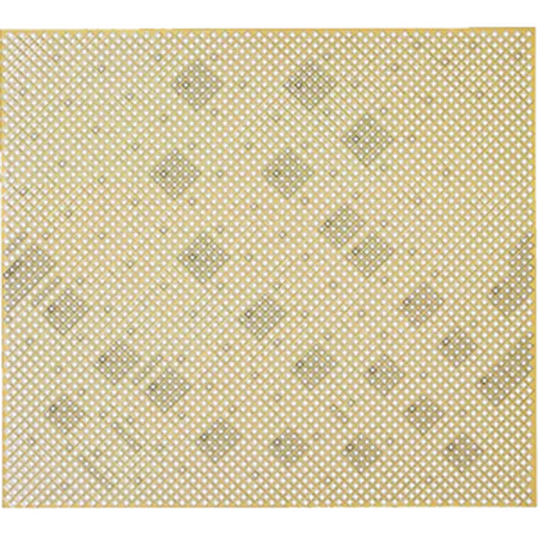 Albras 57240 Metallic Cloverleaf Aluminum Sheet, 3x3 ft Decorative Metal for Hobby Room Craft Work, Distinct Design