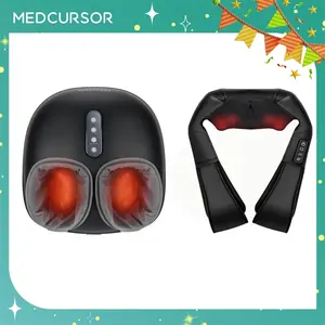 Medcursor Neck Massager & Foot Massager, Holiday Gift Massagers