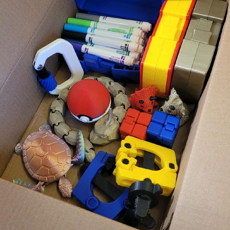 Build A Box LIVE - Pick ANY 3D Printed Product   Experience This Fun Event For All Ages!