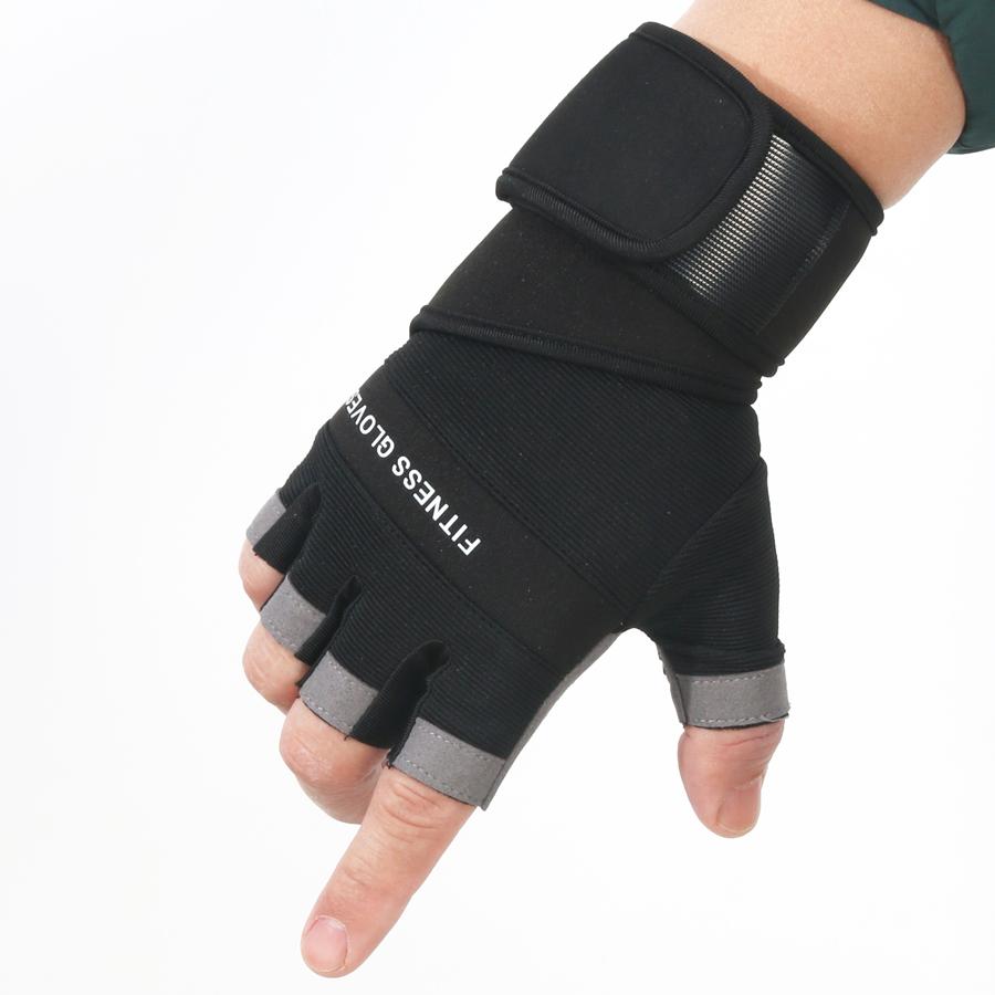New Arrival Half Finger Gym Gloves for Men Women, Non-Slip GEL Padded Fitness Gloves with Wrist Support for Weightlifting, Cycli
