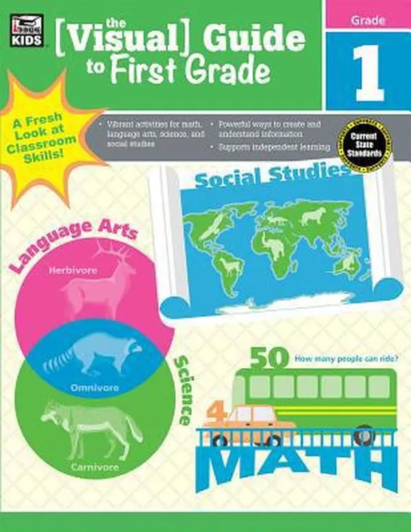 USED-Visual Guide to First Grade (The Visual Guide) (Paperback)