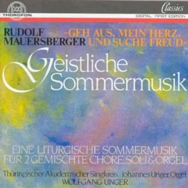 Th ringischer akademischer Singkreis - Eine Geistl Summer Music  [COMPACT DISC - CD]