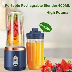 6 Color 400ml Portable USB Blender Electric Travel Juicer