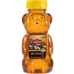 Gefen Honey Bear, 100% Pure Clover Honey, 12 oz