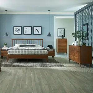 Mid Century Spindle Bedroom Set (5-Piece)