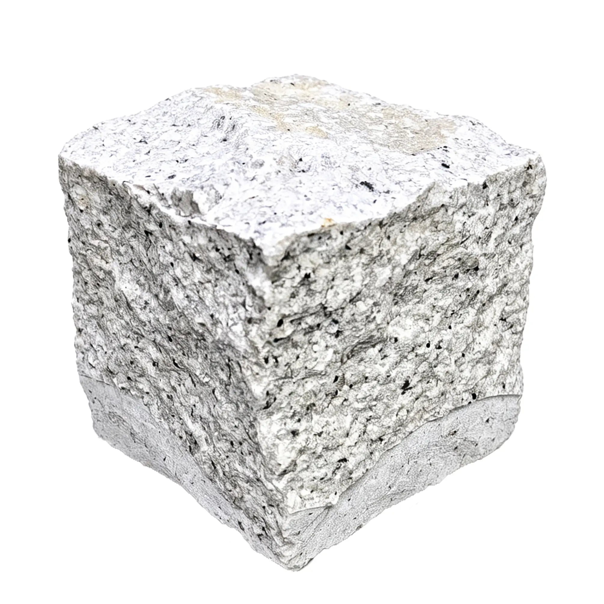 FixtureDisplays Natural Granite Stone 4 X 4 X 4 Inch Decorative Landscaping Rock for Garden Patio Walkway Floor Indoor Outdoor Decor, 4.9 lb 4X4X4 STONES