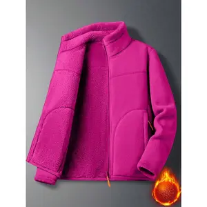 Ladies Reversible Fleece Jacket For Outdoor Activities