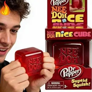 NeeDoh Needoh decompression and pinching music, cross-border new product Dr. Pepper limited edition Nice Cube Squish Limited Edition