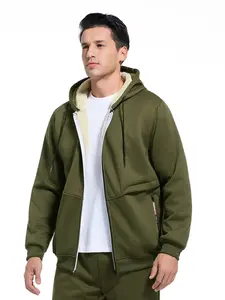 Men's Casual Fleece Jacket, Outdoor Sports & Daily Wear, Warm Winter Outerwear Coat, Comfortable & Stylish Design