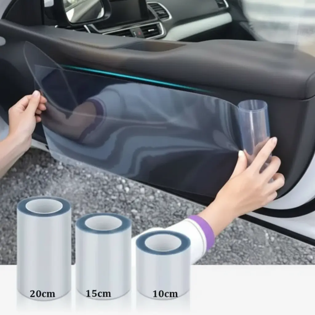 Car Anti Scratch Protective Film Transparent Stickers for Bumper Hood Paint Protection 1 Pc