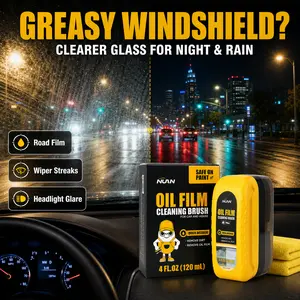 NUAN High-Performance Car Glass Oil Film Remover - Anti-Rain All-Vehicle Fit-nuan