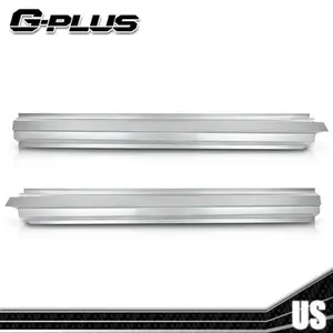 Fit For 14-16 Chevy Silverado GMC Sierra Crew Cab Left+Right Outer Rocker Panels