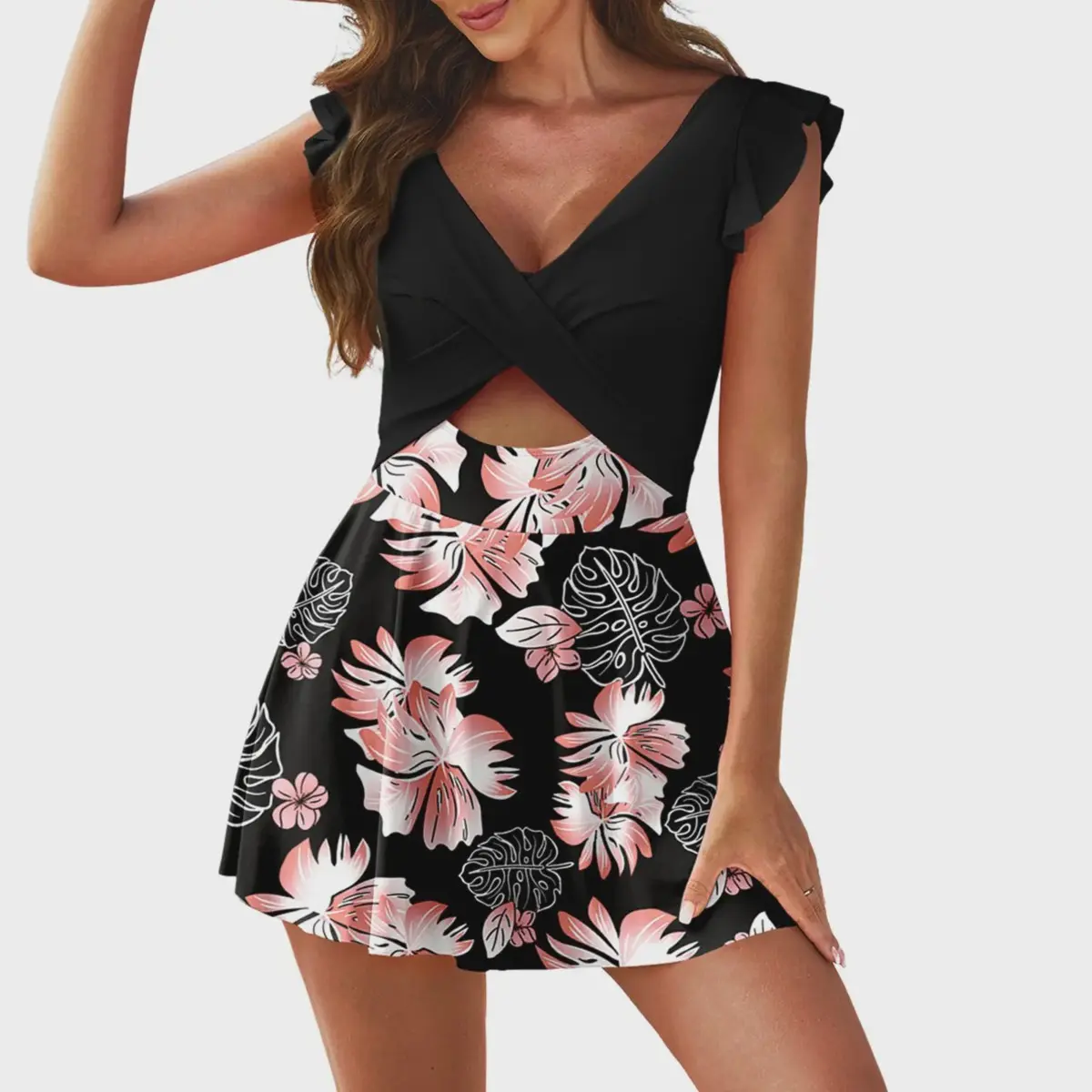 Black Floral
