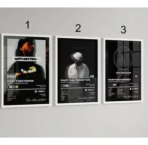Custom Partynextdoor - OVO - All Three discs album Poster