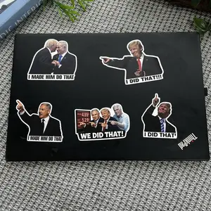 I Did That Trp Sticker, I Made Him To Do That Stickers, Trp I Did That Looking At Ecliiiipse, Meme Sticker Anti Fasciiist Anti Raciiiist Sticker
