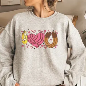Elote Amor Sweater - Sweet and Savory Mexican Vibes - Women's Casual Wear - Tops, Womenswear Sweatshirts Hoodie Comfort Lady