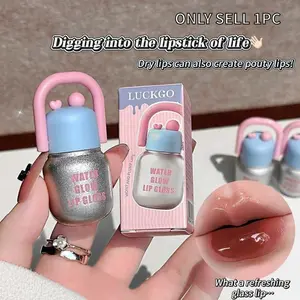 Hydrating Glossy Lip Balm, Lightweight Smooth Moisturizing Effect, Plump Transparent Texture, Cute, Perfect Gift, Ideal for Holidays, Hydrate, Moisturize, Moisturizer, Moisturizing Lip Balms