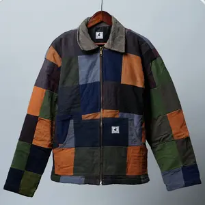Upcycled Patchwork Jacket Size L
