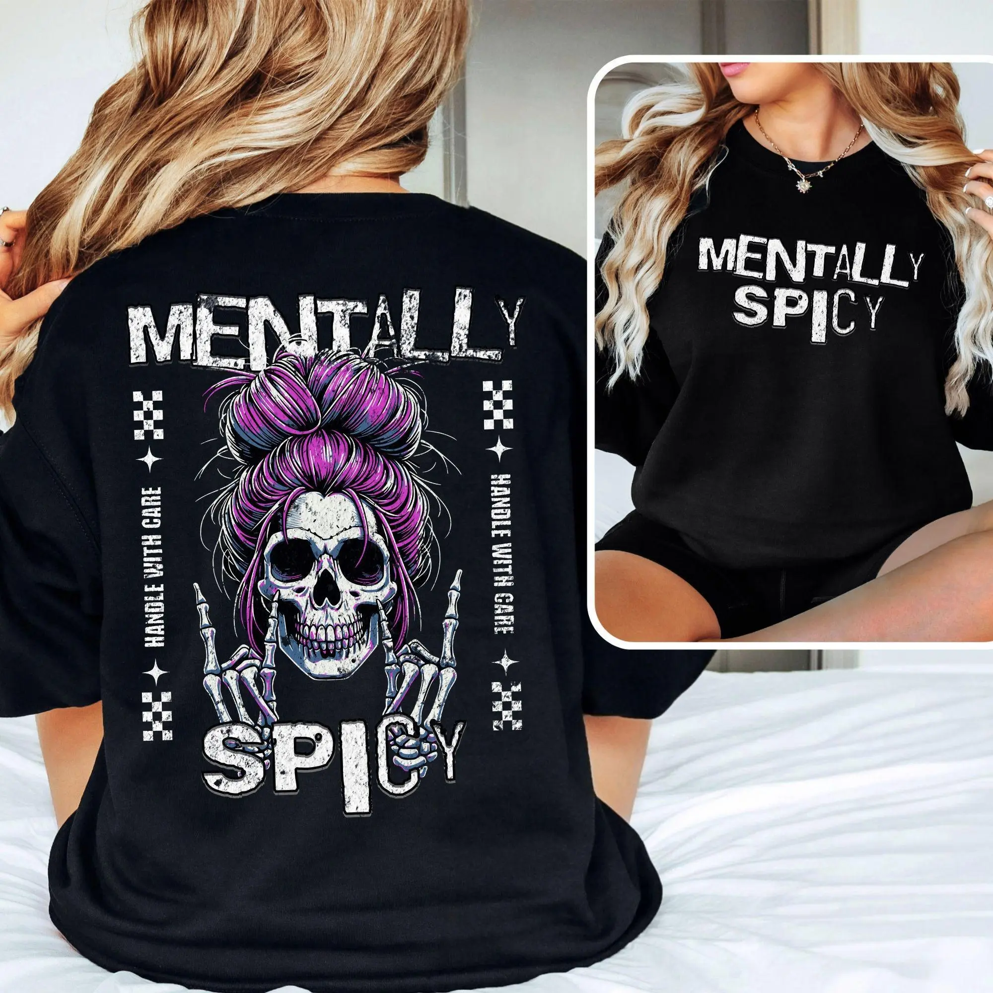Unisex Fiery Soul Skull Graphic 100% Cotton Sports Top - Simple Crew Neck Short Sleeve Casual All-Season Piece, Comfortable Everyday Wear, Machine Washable, Paired with Jeans/Shorts
