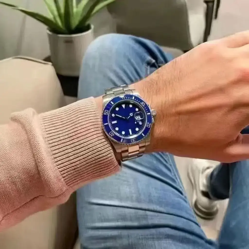 asdStellaTime  Blue Diver Mechanical Watch