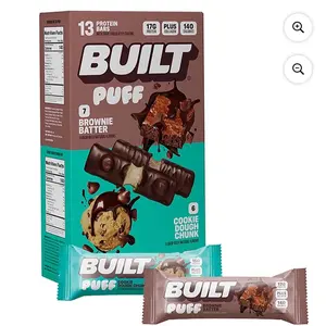 Built Bar Puff & Chunk Protein Bars, Variety Pack, 13 ct. Built Bar Puff & Chunk Protein Bars, Variety Pack, 13 ct.