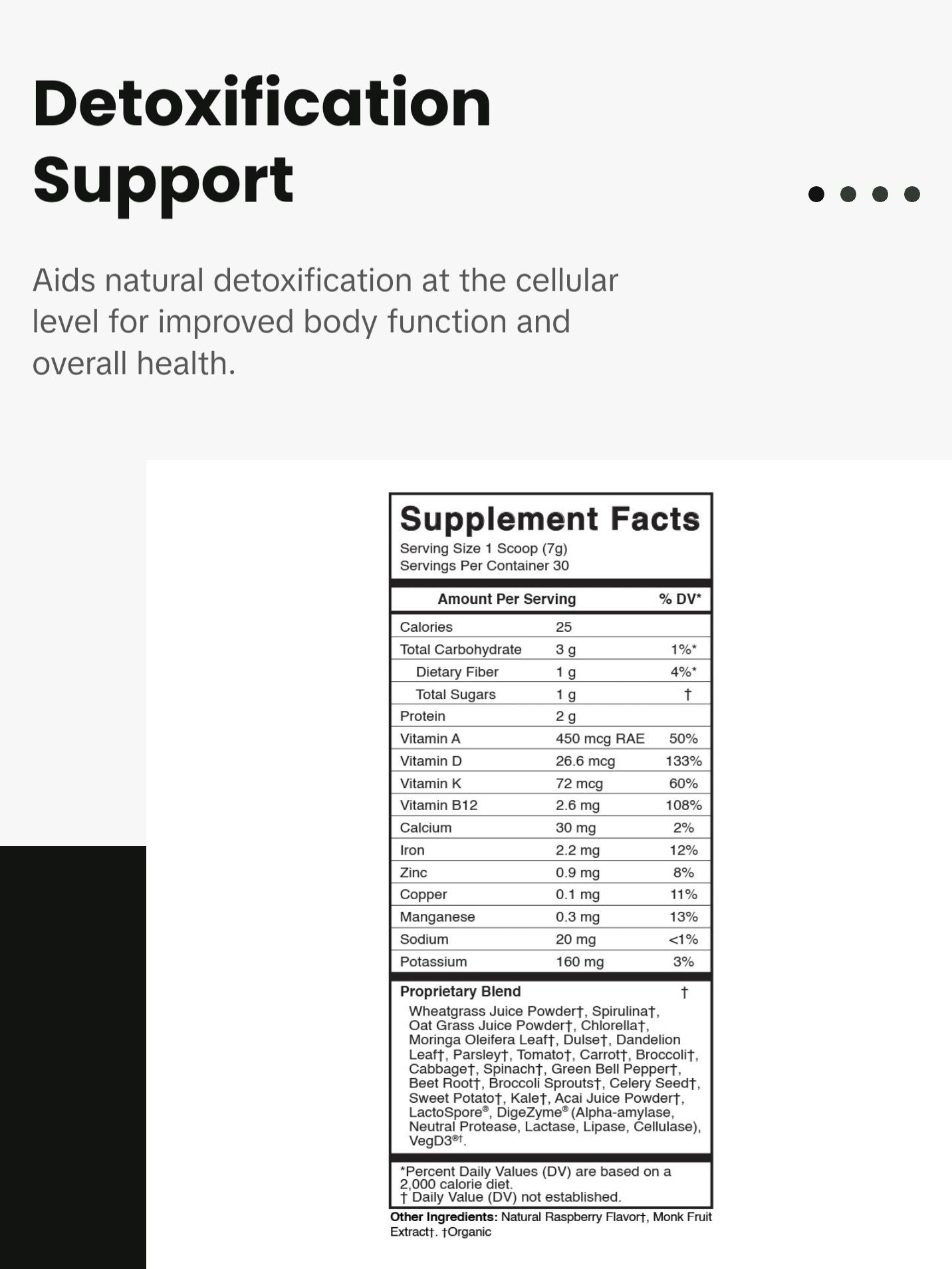 GREEN 85 JUICE FORMULA WITH D3