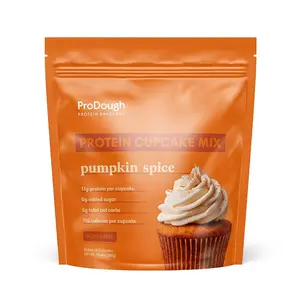 HOT - ProDough High Protein- Gluten Free Cupcake Mix, Low Carb, 13g of Protein per Cupcake, No Added Sugars, Keto Friendly, Makes 12, Healthy Dessert (Pumpkin Spice)