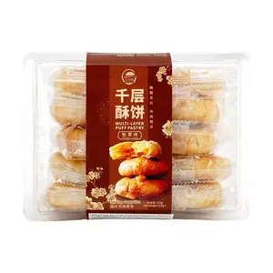FAIRY BRIDGE Chestnut Mille-Feuille Pastry Crispy Layers 358g - Authentic Chinese Snack