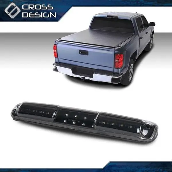 CROSSDESIGN LED 3rd Tail Brake Light - Vehicle Accessories, Car LED Lights for Chevy Silverado/GMC Sierra 1500 2500 3500 (1999-2007), Rear Tail Light, Car Lighting Upgrade