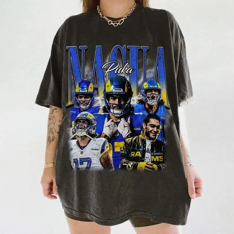 Comfort Colors® Puka Nacua Vintage 90s Shirt , Game Day Bootleg Tee