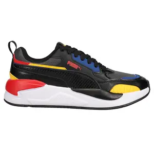 PUMA Mens X Ray 2 Square Lace Up Sneakers Shoes Casual - Black