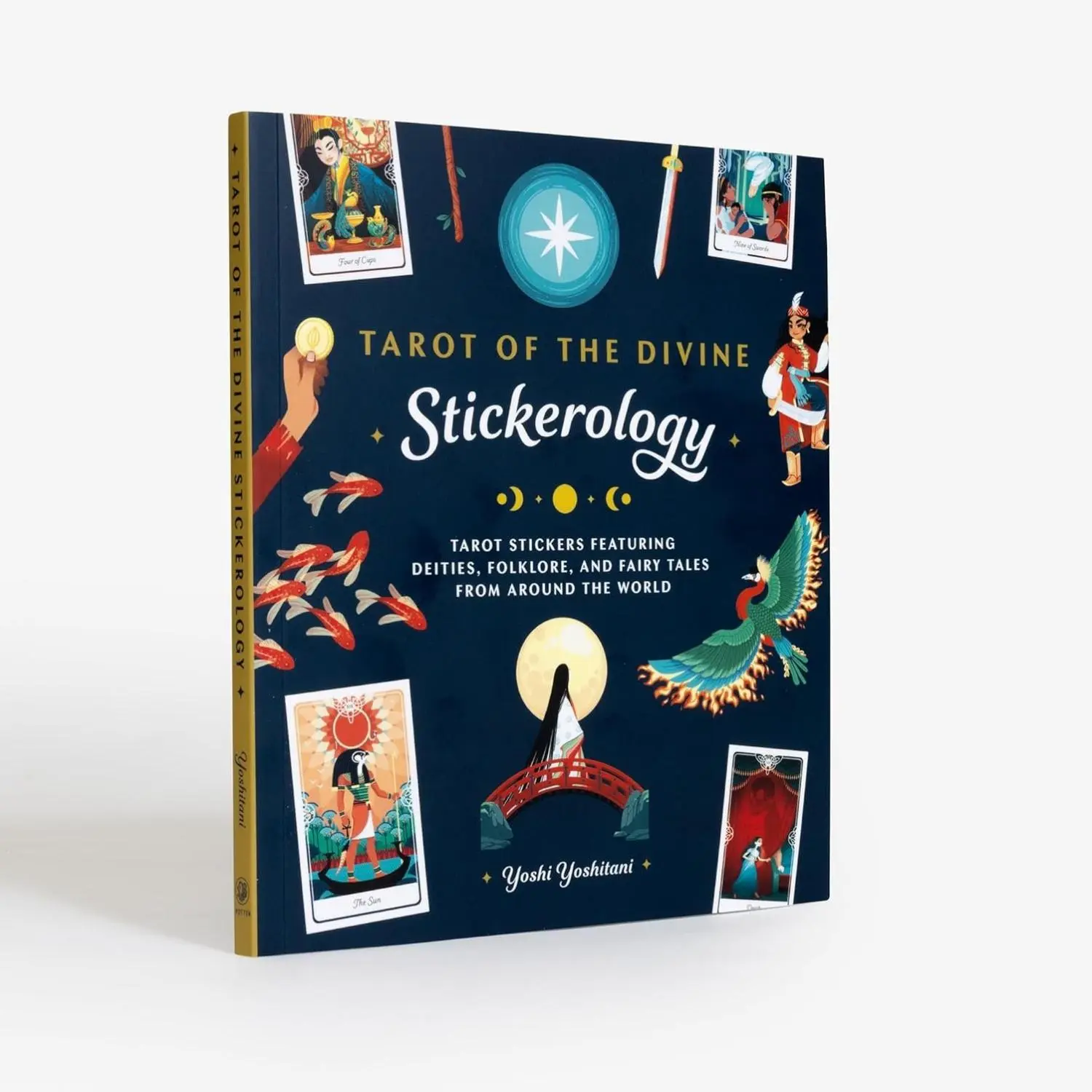 Tarot of the Divine Stickerology: Tarot Stickers Featuring Deities, Folklore, and Fairy Tales from Around the World: Tarot stickers for journals, water bottles, laptops, planners, and more - Paperback