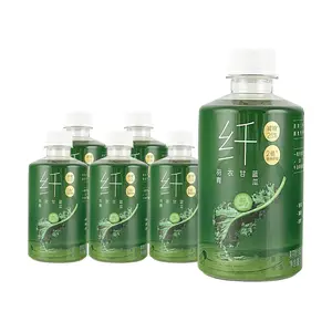 HEYTEA Kale Cucumber Juice Drink 330ml x 6 Pack | Low Sugar, Low Calorie, High Fiber | Refreshing Nutritional Liquid Salad