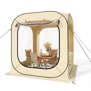 [TOP RATED - FLASH SALE] Garvee Quick Pop Up Clear Bubble Tent for 3-6 People - Outdoor Waterproof Dome Igloo Shelter - UV Protection, Easy Setup, Ideal for Camping, Patio, Backyard, Sports Events - Size: 6x6ft