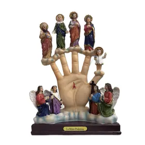 Mano poderosa hecha de resina aproximadamente 10 pulgadas